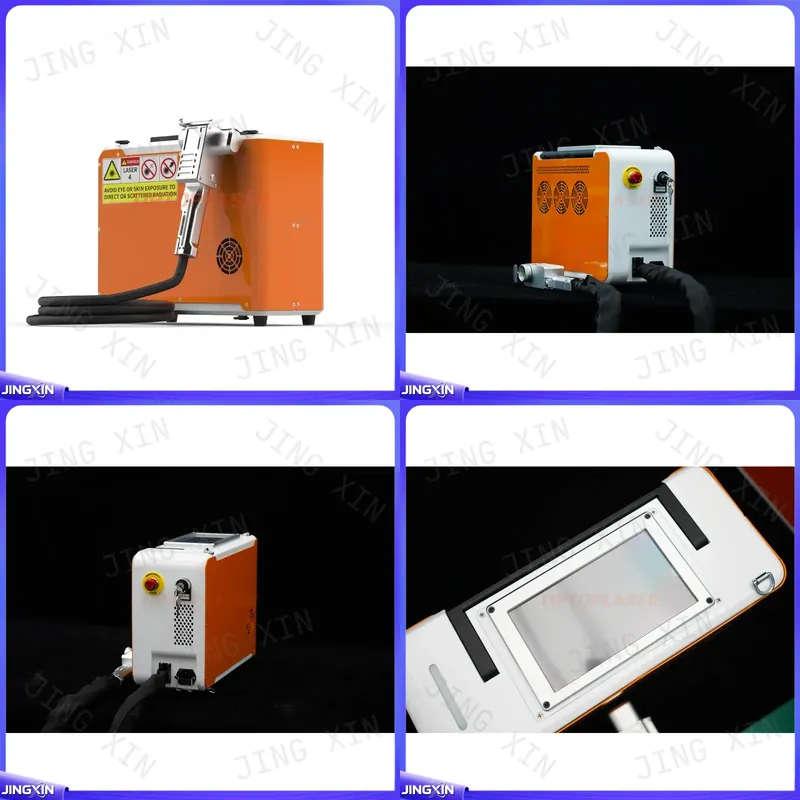 Industrial Laser Rust Removal Machine - 맥스 100W 휴대용 펄스 레이저 세척기