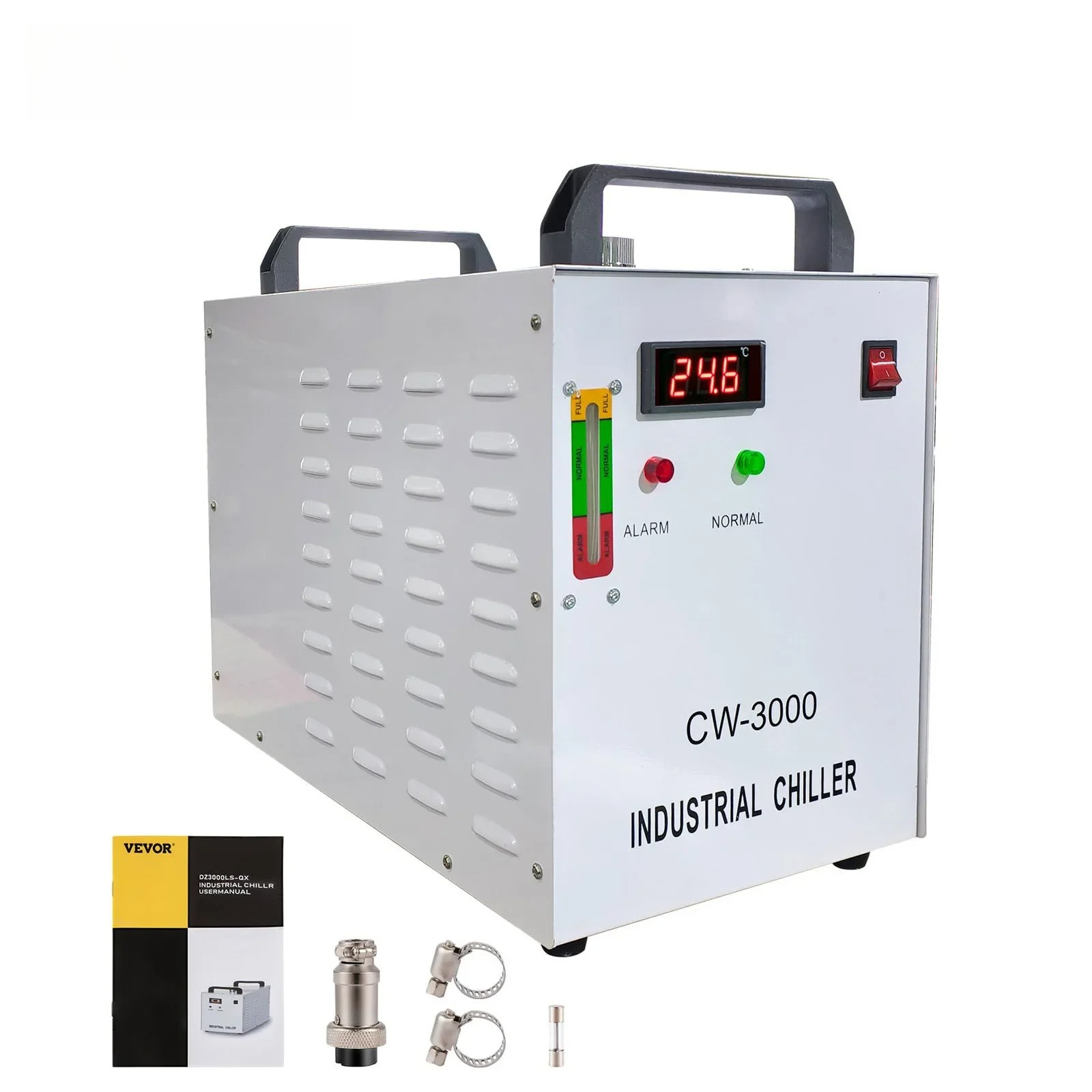 Laser Industrial Chiller - SIHAO CW-3000 산업용 CNC 레이저 조각기