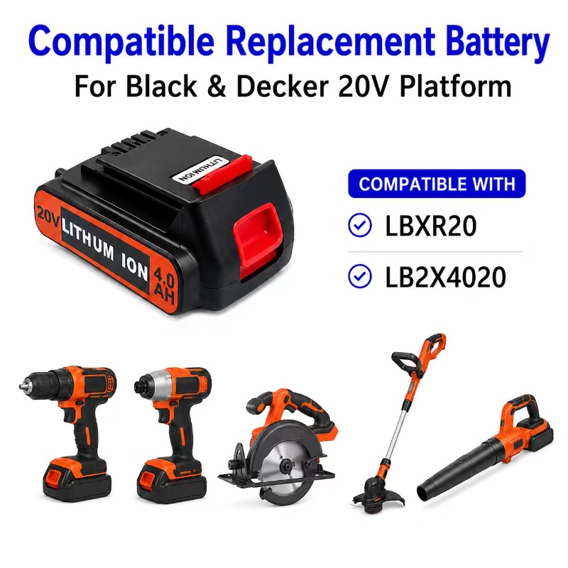 3/4/6/8Ah 장시간 사용 가능한 BL2018 리튬 - Black+Decker Tool 20V Max 리뷰 및 가격