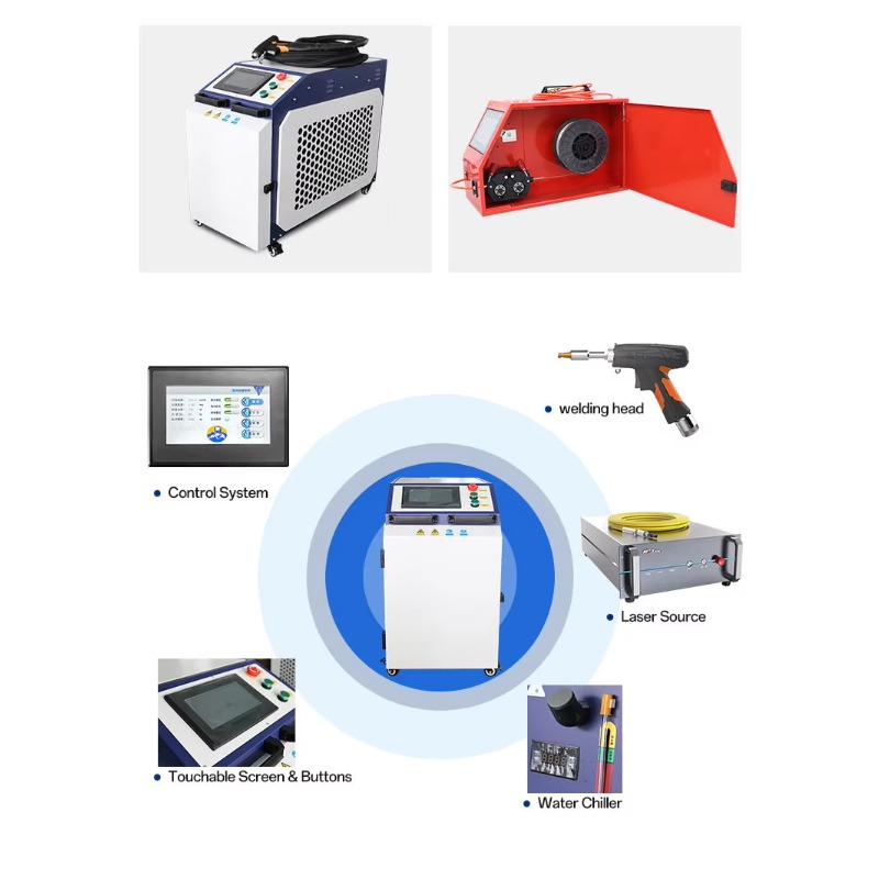 헤비 산업용 휴대형 3-in-1 파이버 레이저 용접기  - Industrial Laser Brands 리뷰 및 가격