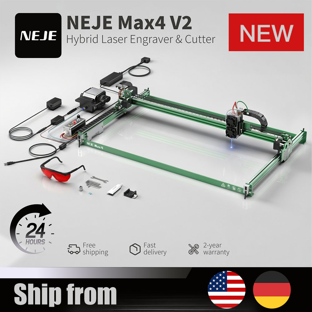 NEJE Max4 V2 E80 80W 레이저 조각기 커 - Industrial Laser Drill 리뷰 및 가격