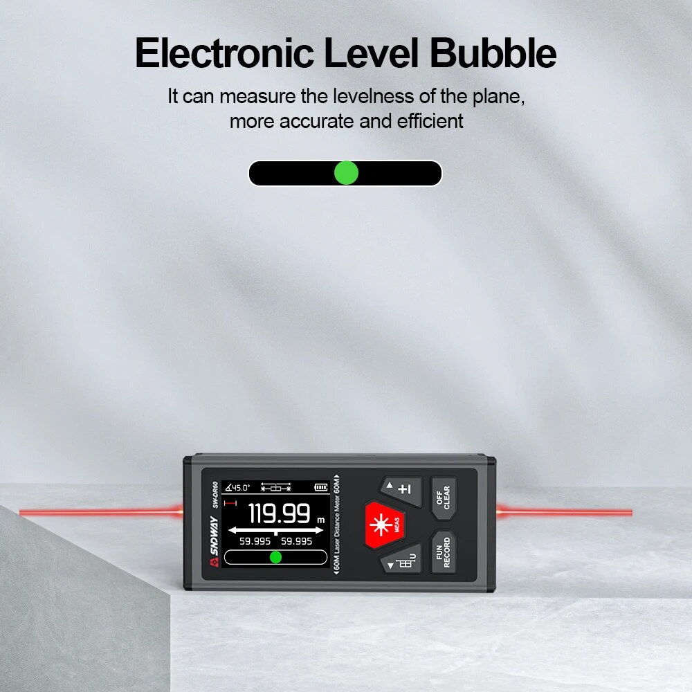 SNDWAY 듀얼 레이저 거리 측정기 충전식 양측 레이 - Industrial Laser Rangefinder 리뷰 및 가격