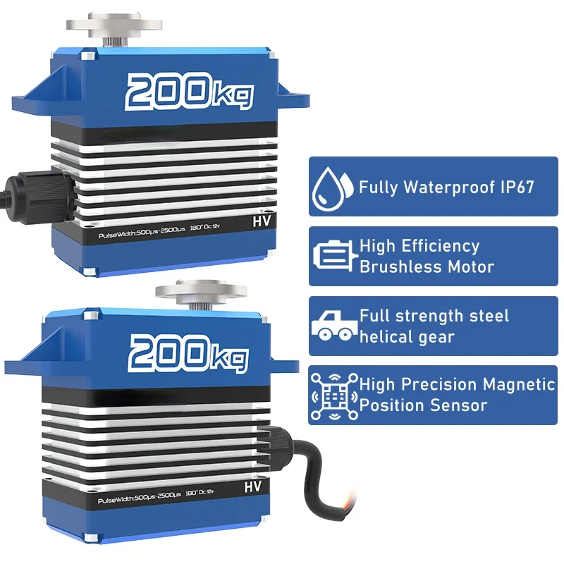 200KG 브러시리스 서보 12V-16.8V 고전압 C - Servo Motor Cnc 리뷰 및 가격