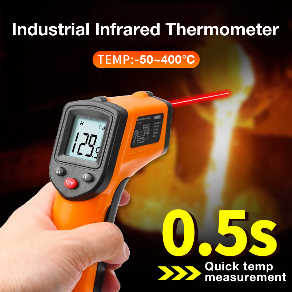 산업용 비접촉식 적외선 온도계 -50~400 ℃   산 - Industrial Laser Thermometer 리뷰 및 가격