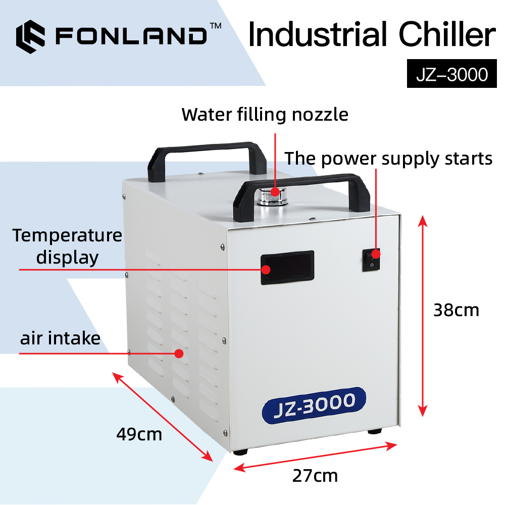 FONLAND JZ-3000 DG110V AG220V  - Laser Industrial Chiller 리뷰 및 가격